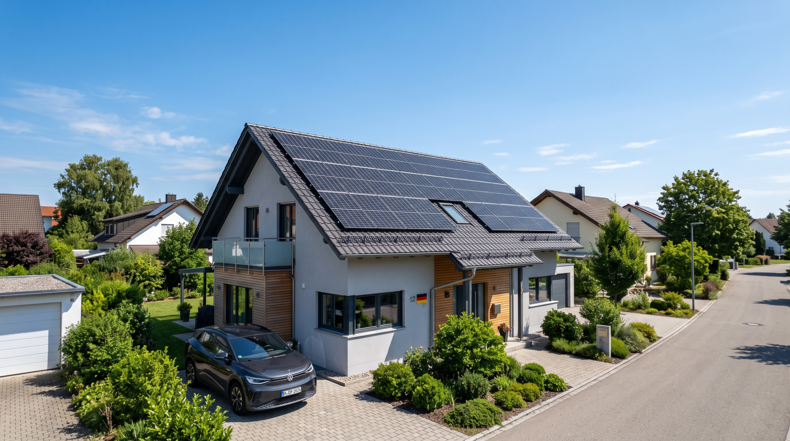 Photovoltaik 2026 – Solaranlage auf einem Hausdach